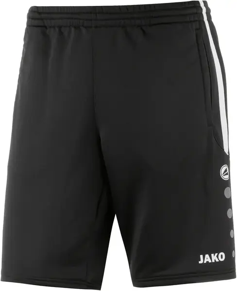JAKO Športové nohavice 'Active 2'  čierna / biela