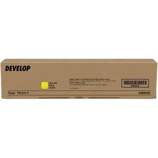 Develop TN-514Y A9E82D0 žlutý (yellow) originální toner
