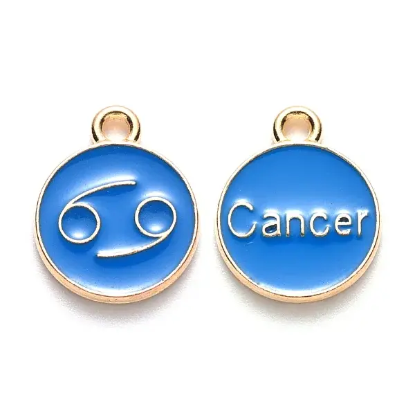 Alloy Enamel Pendants
