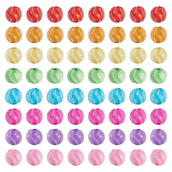 368Pcs Opaque Acrylic Beads