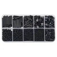 100G 10 Styles Frosted Opaque Glass Seed Beads Set