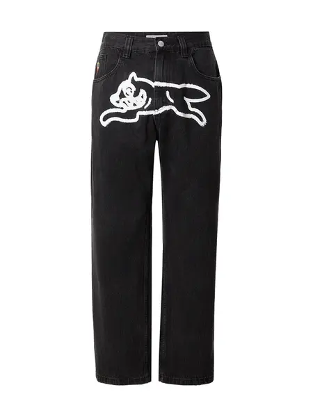 Billionaire Boys Club Džínsy 'Ice Cream'  čierna / biela