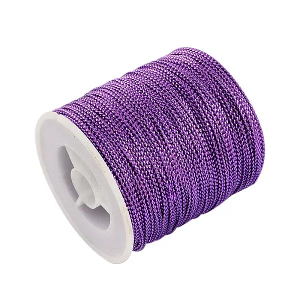 1mm Jewelry Braided Thread Metallic Threads