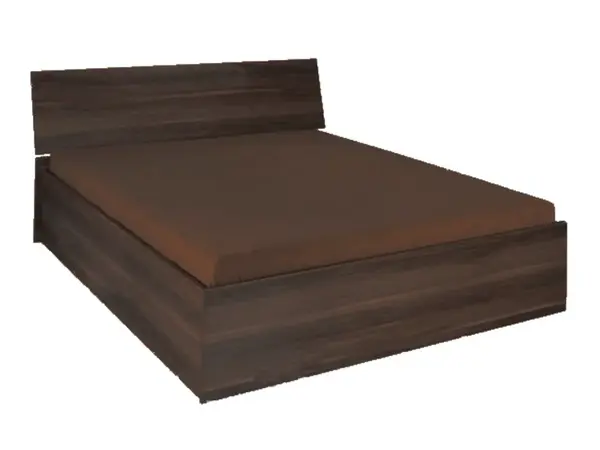 Postel Penelopa P9 Barva korpusu: kaštan wenge, Rozměr: 180 x 200 cm