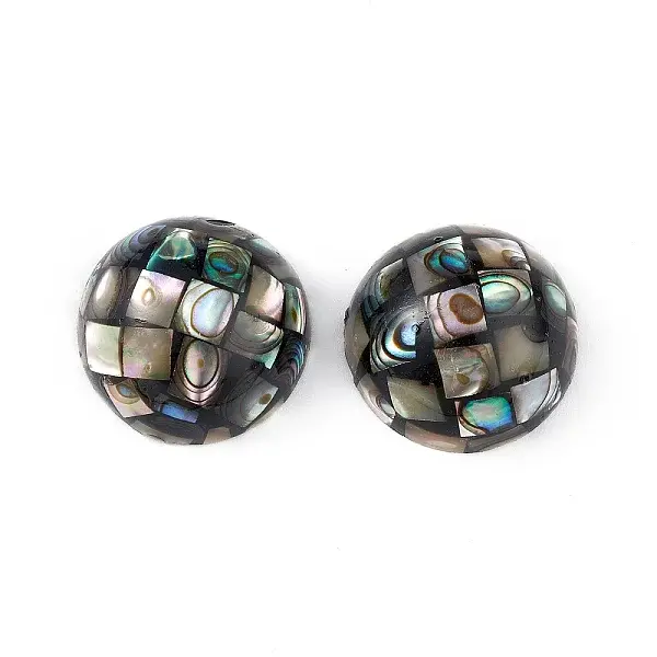 Synthetic Abalone Shell/Paua Shell Beads