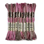 10 Skeins 6-Ply Polyester Embroidery Floss