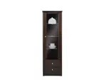 Malá vitrína Finezja F23 Barva korpusu: Dub - sonoma čokoláda