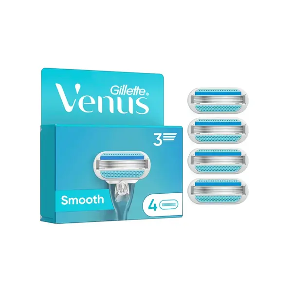 Gillette Venus Smooth náhradní hlavice 4 ks