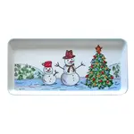 Melaminový tác SNĚHULÁK