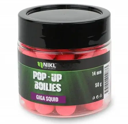 Nikl plávajúce boilies giga squid - 16 mm 50 g