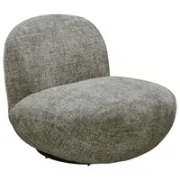 MID.YOU KŘESLO, textil, šedá