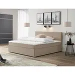 P & B AMERICKÁ POSTEL, 180/200 cm, pískové barvy
