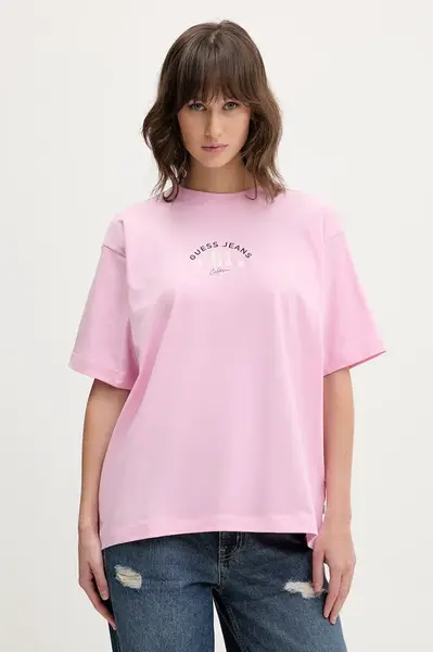 Bavlněné tričko Guess Jeans