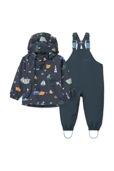 Dětská bunda a kalhoty Liewood Manu Rainwear Set