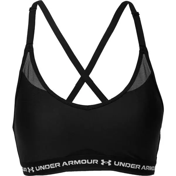 Under Armour CROSSBACK LOW Dámska podprsenka, čierna, veľkosť S