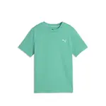 PUMA Tričko 'Wardrobe Ess'  svetlozelená / biela
