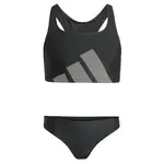 ADIDAS PERFORMANCE Športové plavky 'Big Logo C-back Bikini Set'  čierna / biela