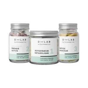 D-LAB Program Spalování tuků Metabolism + Energy + Detox 3x56 kapslí