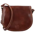 Dámska kožená crossbody hnedá - Delami Melisa