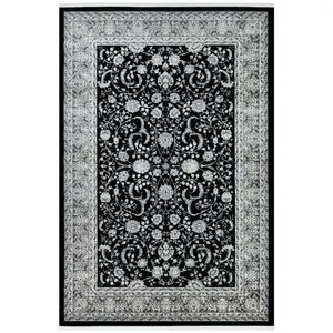 TKANÝ KOBEREC, 240/340 cm černá