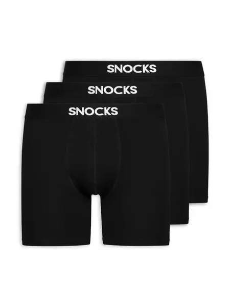 SNOCKS Boxerky  čierna