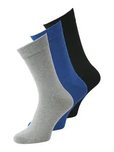 JACK & JONES Ponožky 'JACORDINARY'  modrá / sivá / čierna