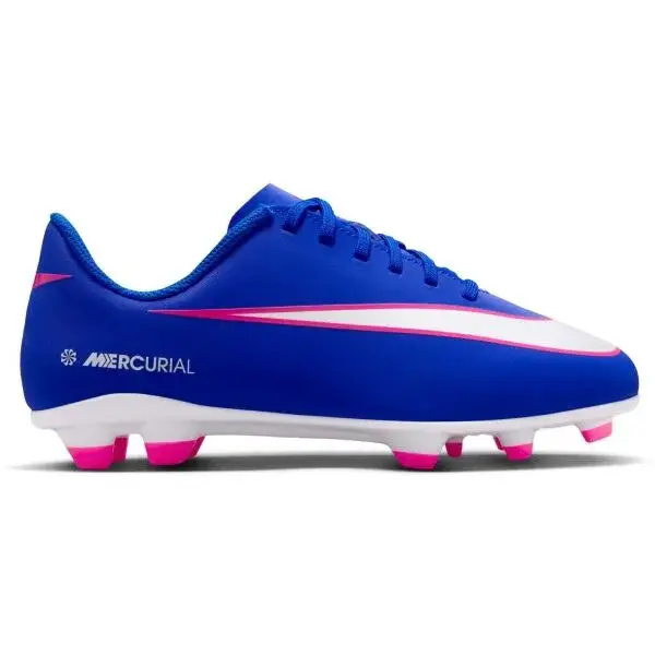 Nike MERCURIAL VAPOR 16 CLUB FG/MG JR Detské kopačky, modrá, veľkosť 37.5