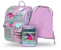 Baagl SET 3 Zippy Lavender: aktovka, penál, sáček