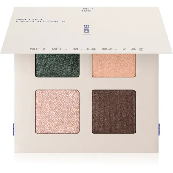 Korres Real Color Natural Palette paletka očních stínů odstín 01 Forest Nudes 4 g