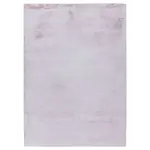 KOBEREC S VYSOKÝM VLASEM, 160/230 cm, růžová, bílá