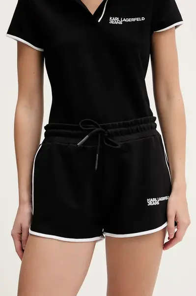 Bavlněné šortky Karl Lagerfeld Jeans