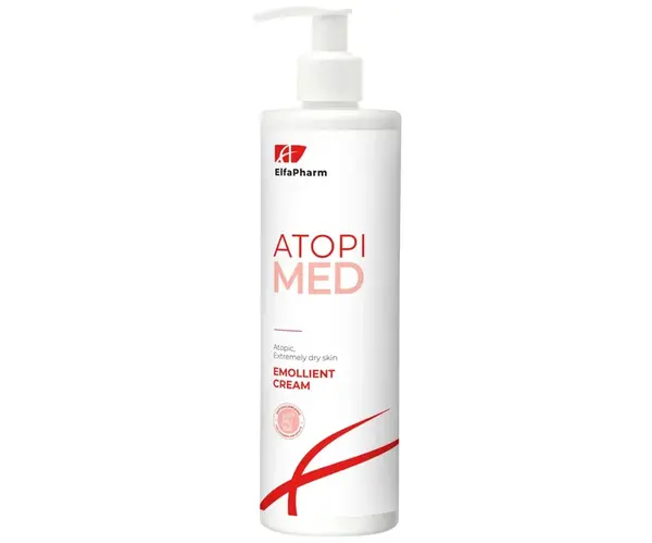 Zjemňující krém na atopickou a velmi suchou pokožku Elfa Pharm Atopi Med Emollient Cream - 400 ml + dárek zdarma
