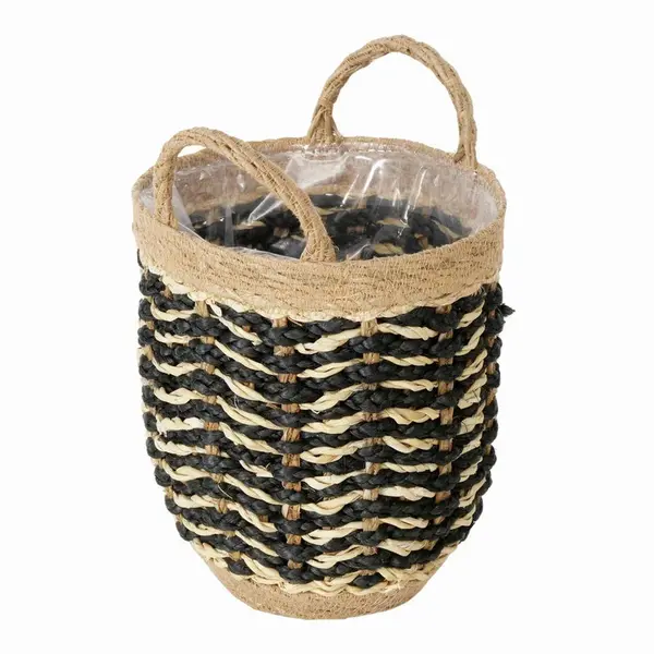 KVĚTINÁČ přírodní materiály, 20/20/29 cm