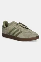 Semišové tenisky adidas Originals Gazelle pánské, zelená barva, JR6288