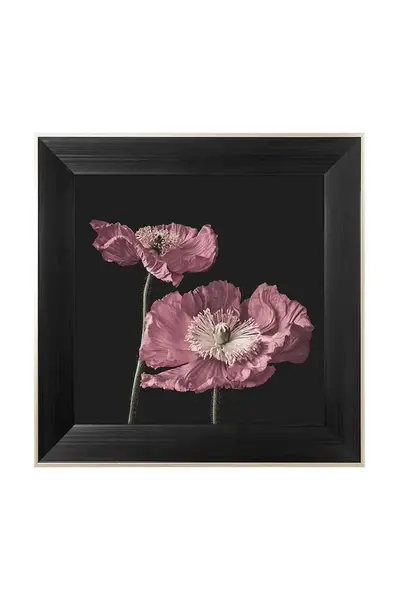 Nástěnná dekorace v rámu home & lifestyle ARTISTIC FLOWER NO.2 50 x 50 cm