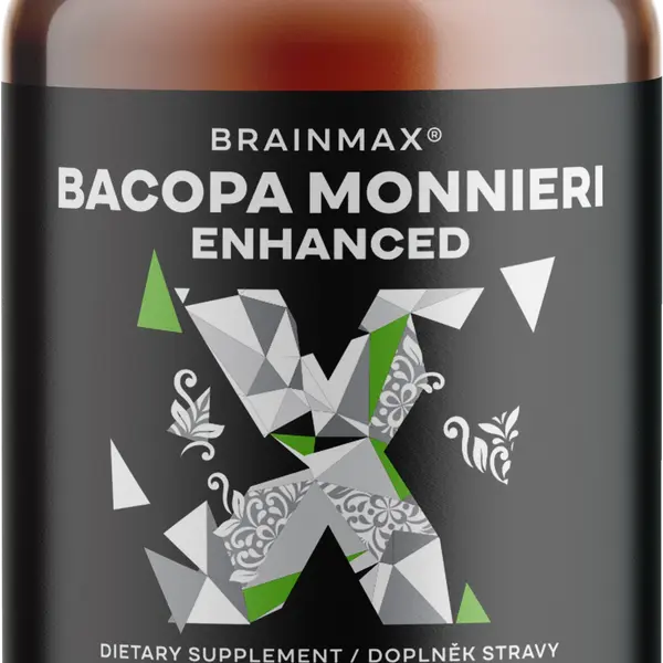BRAINMAX Enhanced Bacopa Monnieri 60 kapslí
