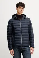 Péřová bunda BOSS H-Dimeo tmavomodrá barva, přechodná, 50540450