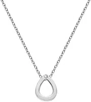 Hot Diamonds Stříbrný náhrdelník s kapkou Amulets DP746