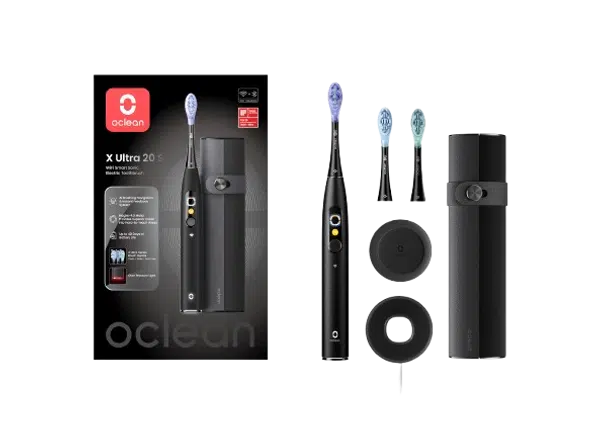 OCLEAN X Ultra 20 S Black pouzdro a sonický kartáček, černý