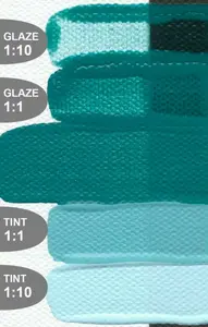 Akryl Golden Fluid 30ml – 2144 Cobalt Turquois