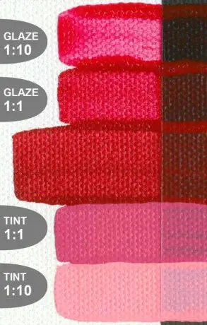 Akryl Golden Fluid 30ml – 2220 Naphthol Red Medium