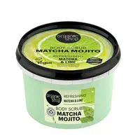 Organic Shop Osvěžující tělový peeling Matcha Mojito Matcha a limetka (Refreshing Body Scrub) 250 ml