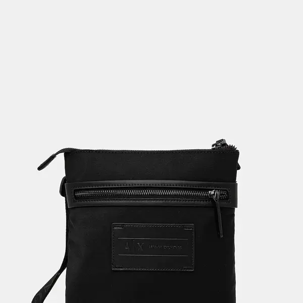 Taštička Armani Exchange černá barva, XM001668 AF17306