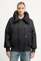 Péřová bunda Liviana Conti černá barva, zimní, oversize, F5WW10