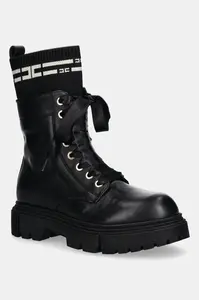 Dětské kožené workery Elisabetta Franchi