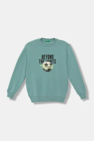 Dětská bavlněná mikina United Colors of Benetton