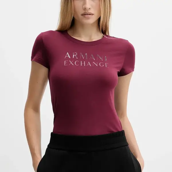 Bavlněné tričko Armani Exchange
