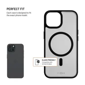 Zadní kryt FIXED MagMisty s podporou Magsafe pro Apple iPhone 13 Pro, černá