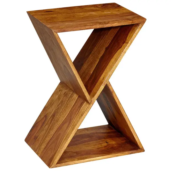 MID.YOU ODKLÁDACÍ STOLEK, sheesham, barvy sheesham