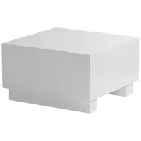 Livetastic KONFERENČNÍ STOLEK, vysoce lesklá bílá, kompozitní dřevo, 60/60/35 cm